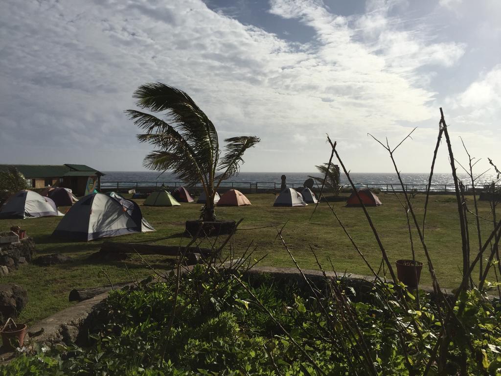 Hôtel Camping Mihinoa à Hanga Roa Extérieur photo