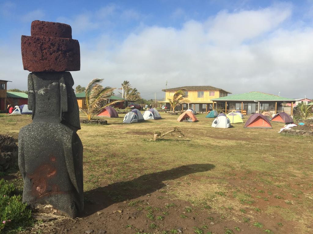 Hôtel Camping Mihinoa à Hanga Roa Extérieur photo