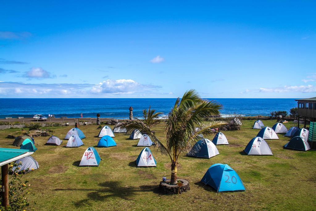 Hôtel Camping Mihinoa à Hanga Roa Extérieur photo
