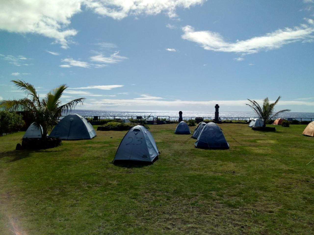 Hôtel Camping Mihinoa à Hanga Roa Extérieur photo